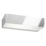 Briloner LED Wandleuchte für Innen- und Außenbereich, weiß, neutral, IP44 - Schwarz