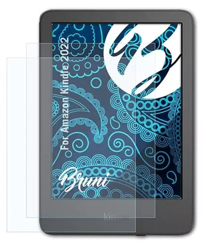 Bruni Displayschutzfolie für Amazon Kindle 2022 - Glasklarer Schutz