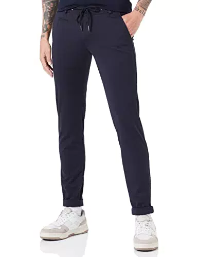 bugatti Herren 4036-36827 Slackhosen, Blau-360, EU