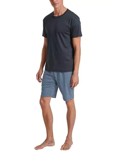 CALIDA Relax Streamline Kurz-Pyjama Herren aus 100% Baumwolle