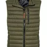 Camel Active Herren Steppweste ohne Kapuze - Leichte Outdoor-Jacke