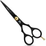 Candure Friseurschere 5,5 - Professionelle Haarschneideschere aus rostfreiem Stahl