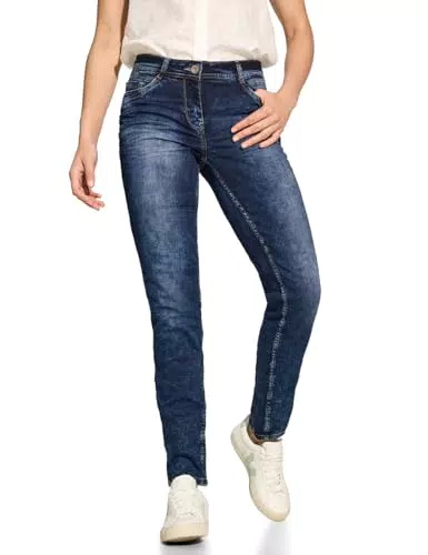 CECIL Damen Jeans Casual Fit B377687