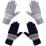 Chalier Winterhandschuhe Damen mit Touchscreen und Kaschmir für optimalen Komfort