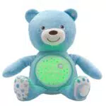 Chicco First Dreams Baby Bär Plüsch-Teddybär, weicher Projektor mit Nachtlicht