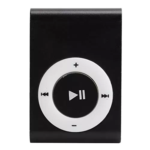 Ciciglow Tragbarer MP3-Player mit Clip und Kopfhörern für Sport und Multimedia