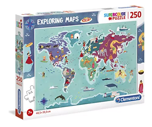 Clementoni 29064 Supercolor Puzzle – Bräuche & Traditionen der Welt für Kinder