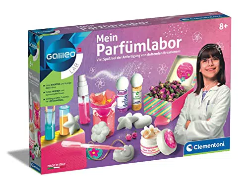 Clementoni Galileo Lab – Parfümlabor für Kinder ab 8 Jahren, spannende Experimente