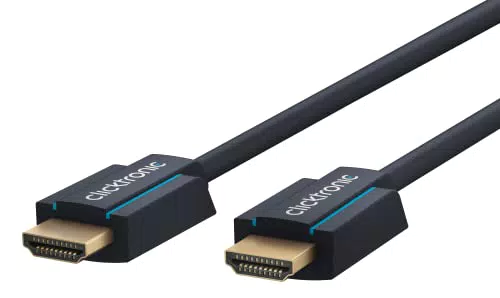 Clicktronic HDMI 2.1 Kabel 48 Gbps - 8K/4K 120Hz mit eARC und Dynamic HDR