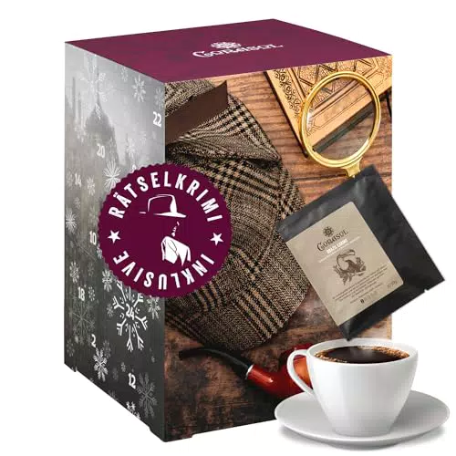 Corasol Krimi & Kaffee Adventskalender mit Rätsel: Wo ist Lord Edgerton?