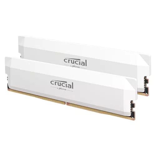 Crucial Pro DDR5 RAM 32GB 6000MHz CL36 Overclocking Gaming Intel XMP 3.0 AMD Expo