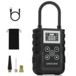 DABAOZHA Mini Elektrische Luftpumpe 150 Psi mit 6000mAh Akku für Auto und Fahrrad