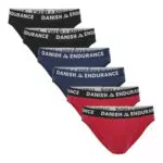 DANISH ENDURANCE Herren Bambus Slips – Klassische Unterwäsche mit Stretch