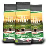 Der Franz Espresso Bio Kaffee, Intensität 5, Bio Arabica und Robusta