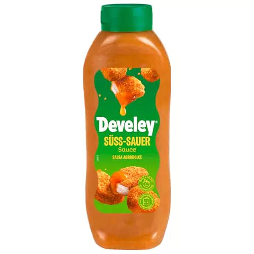 Develey Süßsauer Sauce 875 ml – Perfekte Ergänzung für Ihre Gerichte