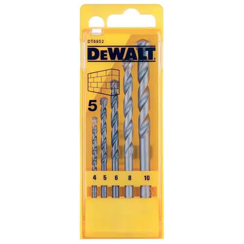 DEWALT Steinbohrer DT6952 für Beton, Mauerwerk und Naturstein, Ø 4-10 mm