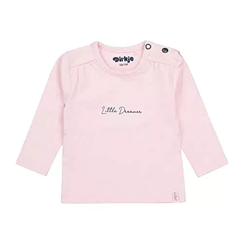 DIRKJE Baby - Mädchen Dirkje Hemd, Rosa, 6 Monate EU