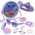 Disney Handtasche Mädchen mit Haarreif und Sonnenbrille – Schultertasche Set