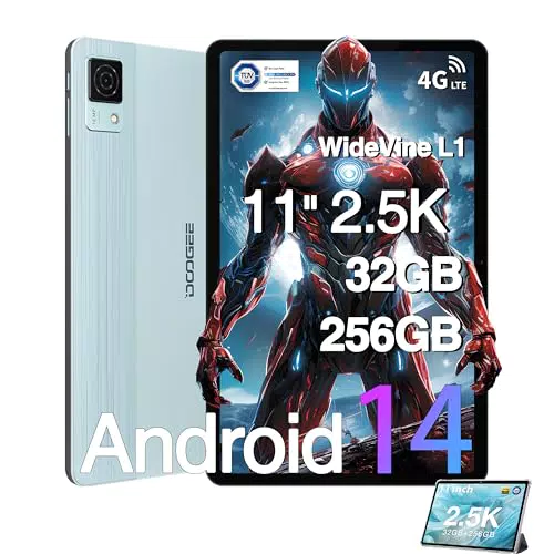 DOOGEE T30 Ultra Tablet 11 Zoll – Android 14, Helio G99, 256GB ROM, 5G Wi-Fi