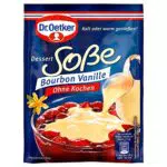 Dr. Oetker Dessertsoße Bourbon-Vanille - Soßenpulver für Vanille-Soße