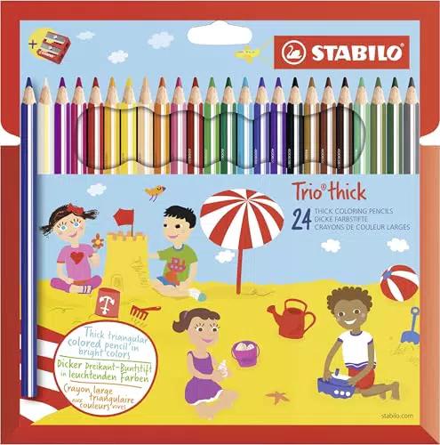 STABILO Trio dick kurz Buntstift - 12er Pack