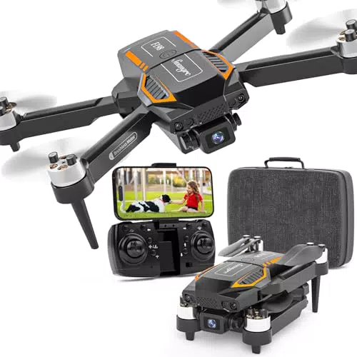 F198 Drone mit Kamera 720P HD – Faltbare FPV Drohne für Anfänger und Erwachsene