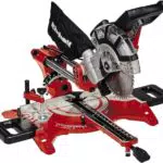 Einhell TC-SM 2131/2 Dual Zug-Kapp-Gehrungssäge mit Laser und neigbarem Sägekopf