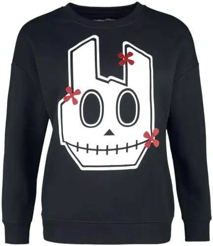 EMP Stage Collection Damen Sweatshirt Totenkopf Rockhand