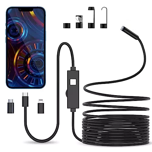 AOPICK Endoskopkamera 1080P HD, wasserdicht IP67, für Android & iOS