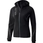 Erima Damen softshelljakke Function, Schwarz/Anthrazit