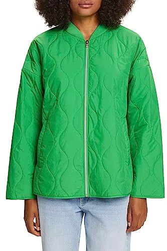 ESPRIT Damen 013EE1G366 Jacke, 260/LIGHT Taupe, X