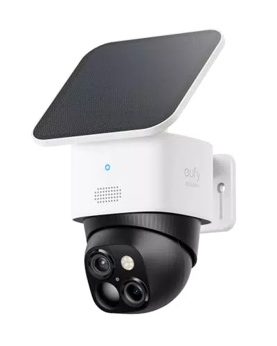 eufy Security SoloCam S340 - Außenkamera mit 360° Überwachung und Solarbetrieb