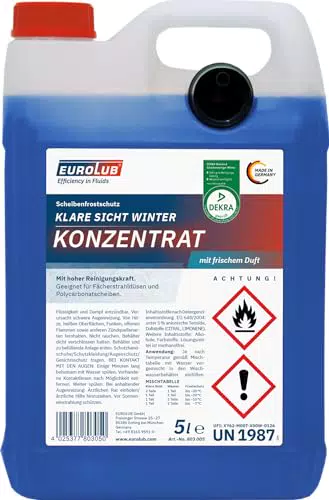EUROLUB Scheibenfrostschutz Konzentrat für klare Sicht im Winter