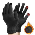 Figarge Damen Touchscreen Strickhandschuhe – Warme Winterhandschuhe für Herren