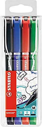 STABILO Sensor Fineliner mit gefederter Spitze - Medium