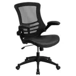 Flash Furniture Ergonomischer Bürostuhl mit Netz-Rückenunterstützung und Kipphebel