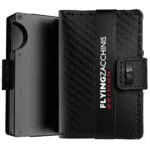 Flying ZACCHINIS Slim Wallet mit Münzfach und RFID Schutz aus Echtleder