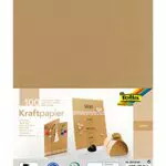 Folia Kraftpapier DIN A4 für individuelles Basteln und Gestalten