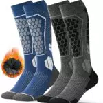 FORVEVO Merino Wollsocken Herren - Warme, atmungsaktive Thermosocken für den Winter