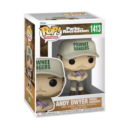 Funko POP! Parks & Recreation - Andy Dwyer Sammelfigur für Fans und Sammler