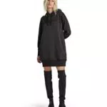 G-STAR Flock Kapuzenkleid aus Sweatstoff