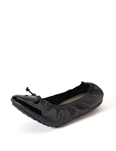 Geox Mädchen Piuma Geschlossene Ballerinas - Schwarz