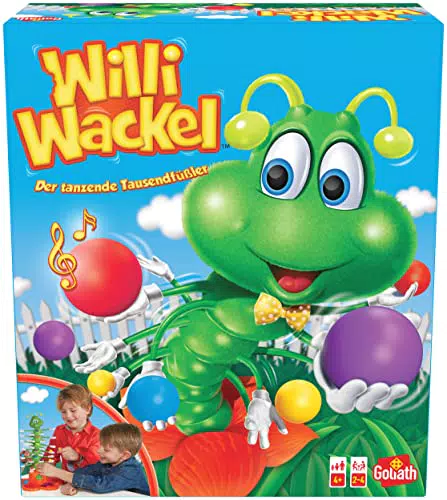Goliath Willi Wackel - Gesellschaftsspiel für Kinder ab 4 Jahren, Geschenkidee