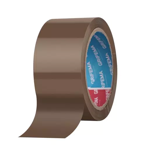 Grifema GA4004-1 Geräuscharmes Paketklebeband für Versand und Umzug