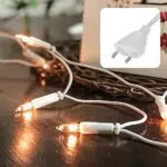 hellum Lichterkette innen, strombetrieben, 1,35m für Weihnachtsdekoration