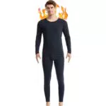 Thermounterwäsche Herren Set - Ultraweiche lange Unterhose und Unterhemd