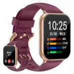 HUAKUA Smartwatch mit 1.69 Zoll HD-Touchscreen für Damen und Herren - Fitnessuhr mit SpO2-Überwachung, Pulsuhr, Schlafmonitor und Schrittzähler - Multi Trainingsmodi für Android und iOS