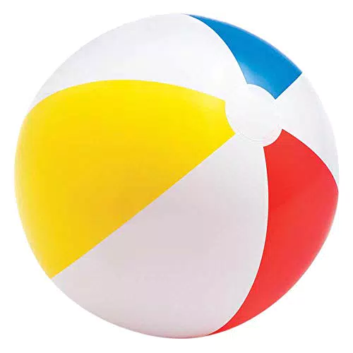 Intex Glossy Panel Ball - Aufblasbare Wasserball für Strand und Pool