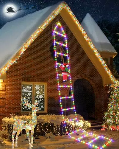 iShabao 3M Weihnachtsbeleuchtung mit 310 LED und Timer für Innen und Außen