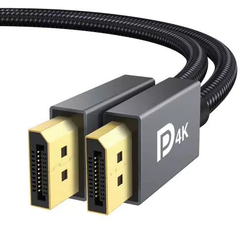 iVANKY DisplayPort Kabel 4K 60Hz, 2K 144Hz, 165Hz, für Gaming-Monitore